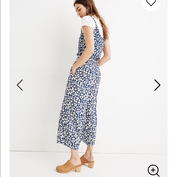 NEW • Madewell • Huston Floral Pull On Crop Pants - Picture 2 of 7